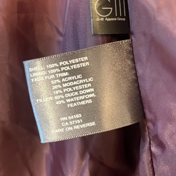 Kenneth Cole Puffer Jacket with Faux Fur Lined Hood - Picture 7 of 10